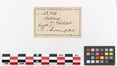 Etiketten zu Bronzebrillenfibel (NHMW-PRAE-023726)